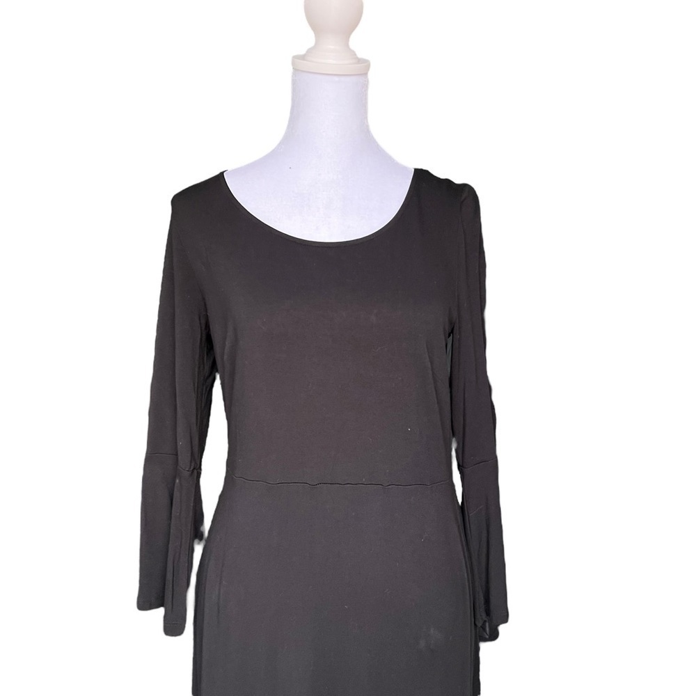 Boden - Miriam Jersey Scoop Neck Knee Length Casual Dress Sz 8 - Picture 4 of 9